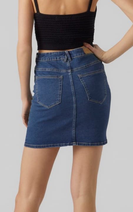 Vero Moda - vmLuna HR Denim Skirt