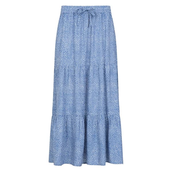 Mountain Warehouse Womens/Ladies Palermo Tiered Midi Skirt Corn Blue 14 UK
