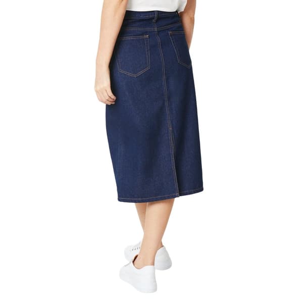 Principles Womens/Ladies Denim Split Hem Midi Skirt