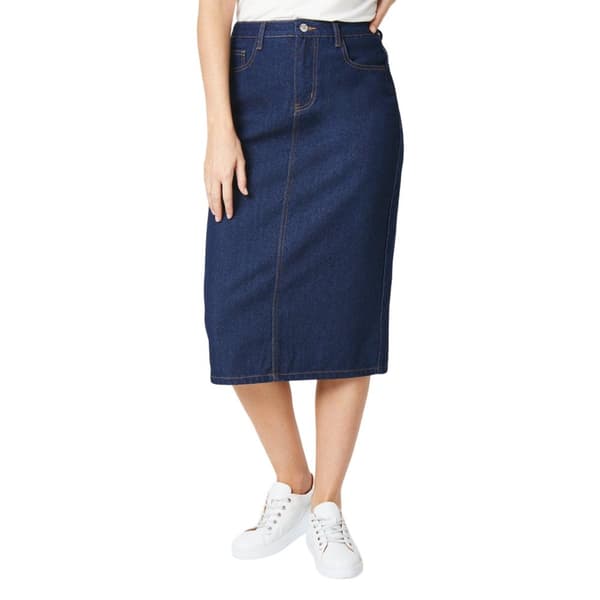 Principles Womens/Ladies Denim Split Hem Midi Skirt