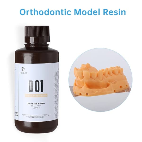3D-tulostimen hartsia, alhainen kutistuminen, korkea mittatarkkuus,D01S-1kg