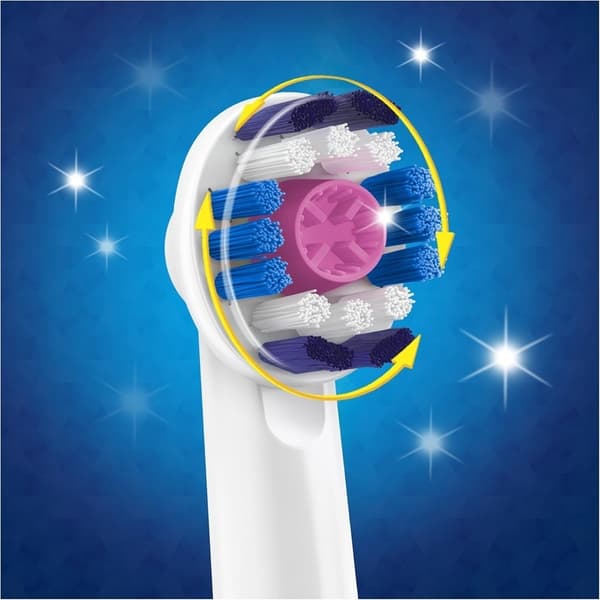 Oral-B 3D White Toothbrush Head 4pc