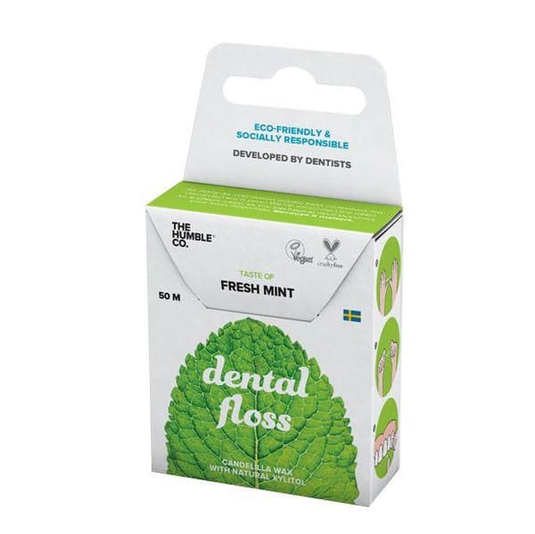 Tandtråd - Fresh Mint - The Humble Co.