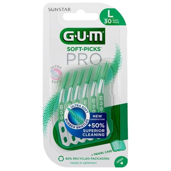 Interdentalborstar-GUM Soft-Picks Pro x30 (Storlek: L)
