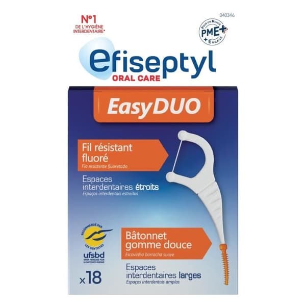Porte-Fil Easy Duo - Efiseptyl - Motståndskraftig och Lätt att Sätta in - x18