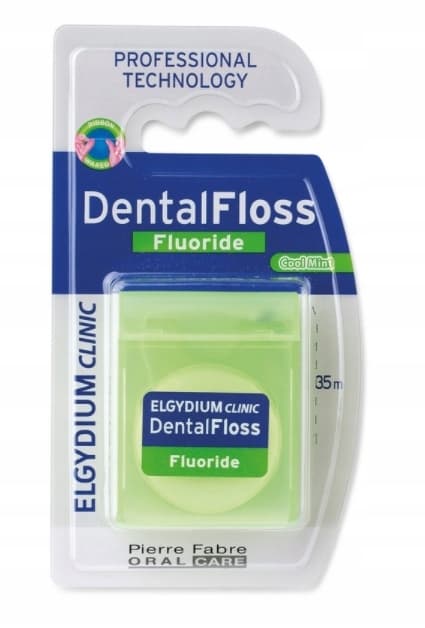 ELGYDIUM CLINIC tandtråd med fluor 35 ml