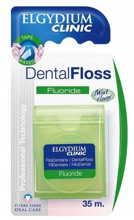 ELGYDIUM CLINIC tandtråd med fluor 35 ml