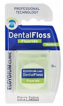 ELGYDIUM CLINIC tandtråd med fluor 35 ml