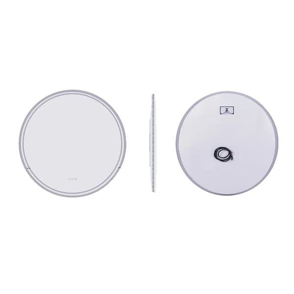 Badeværelse LED Lys Spejl, Intelligent Berøringsskærm, Anti-dug Teknologi, 60cm (24 tommer)