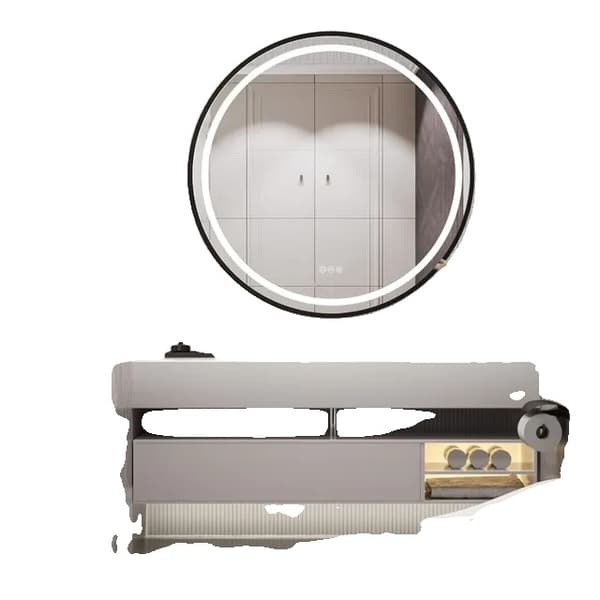 Badeværelse Lys Spejl, Dæmpbar, Duggfri, 60cm (24 tommer) Guld 80cm (32 inch) Black