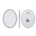 Miniatyrbild 1 av 2: Ultra Bright Oval LED Badrumsspegel, Touch Sensor Kontroll, Anti-Dim Funktion,19.7x27.5 i