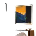 Miniatyrbild 1 av 4: LED Badrumsspegel, Bluetooth-högtalare, Anti-dimma-funktion, 3 Färgtemperaturer