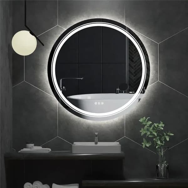 LED-spegel, Vattentät, Imfri, 90cm (36 tum)