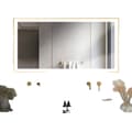 Miniatyrbild 1 av 2: LED Badrumsspegel, Justerbar Belysning, Beröringssensor Kontroll,60x31 tum