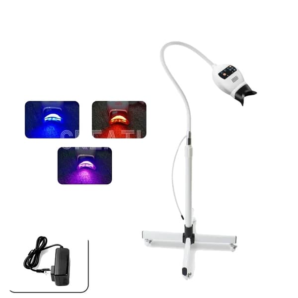 Tandblekningsmaskin, justerbar timer, hög effekt LED-lampa,3 lägen USA Plug-a