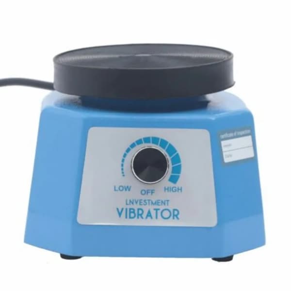 Dental gips vibrator, justerbar intensitet, robust design,Blå