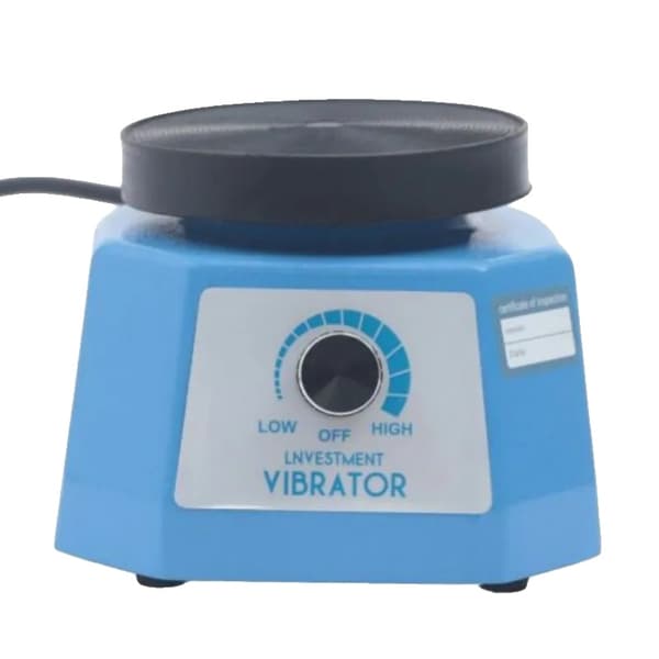 Dental gips vibrator, justerbar intensitet, robust design,Blå