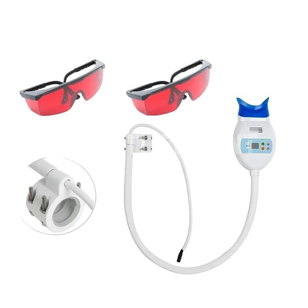 Dental koldlys lampe, 3 lys typer, ventilator-kølesystem,1 model til stol
