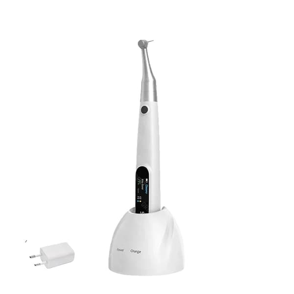 Endodontinen hoitolaitteisto, langaton endomootori, värikäs OLED-näyttö,220V EU Plug