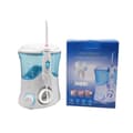 Miniatyrbild 2 av 2: Oral Irrigator, 600 ml vattentank, justerbart tryck, 7 munstycken inkluderade,EU, VIT