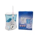 Miniatyrbild 1 av 2: Oral Irrigator, 600 ml vattentank, justerbart tryck, 7 munstycken inkluderade,EU, VIT