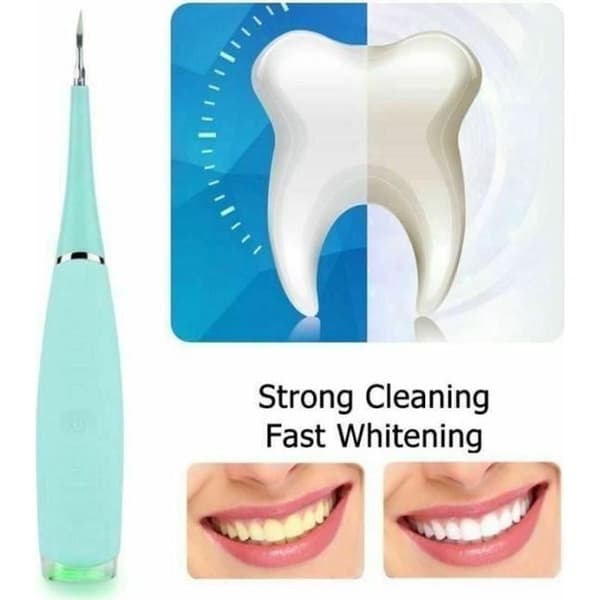 Dental scaler Electric Tooth Cleaner Ultrasonic Cleaner Portable Tandvård Grön Blå