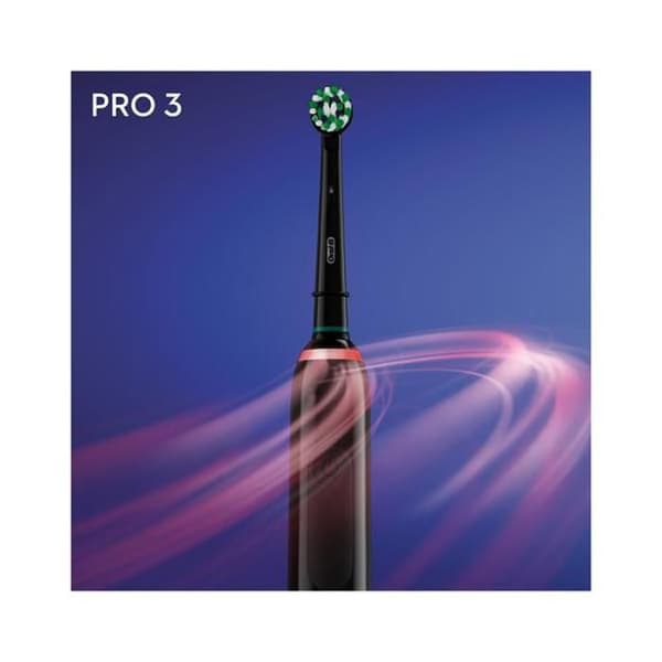 Oral-B Pro 3 3900 Svart/Vit med 2 handtag - SPEC UE
