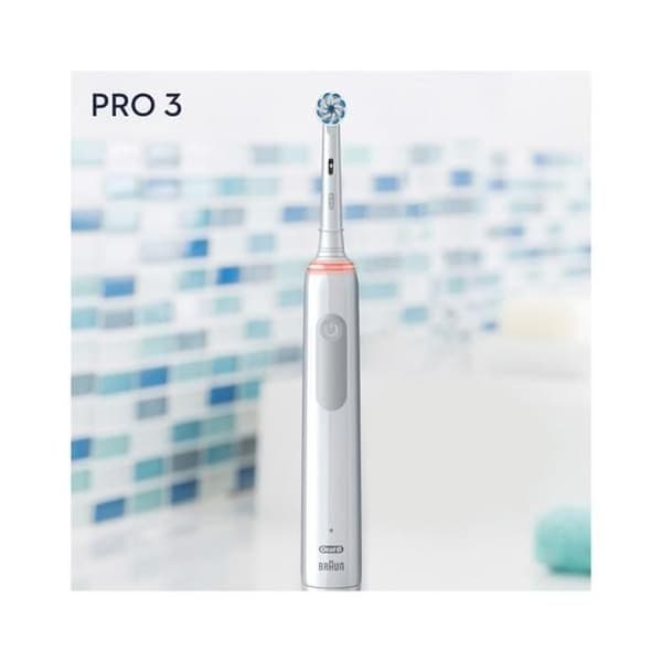 Oral-B Pro 3 3900 Svart/Vit med 2 handtag - SPEC UE