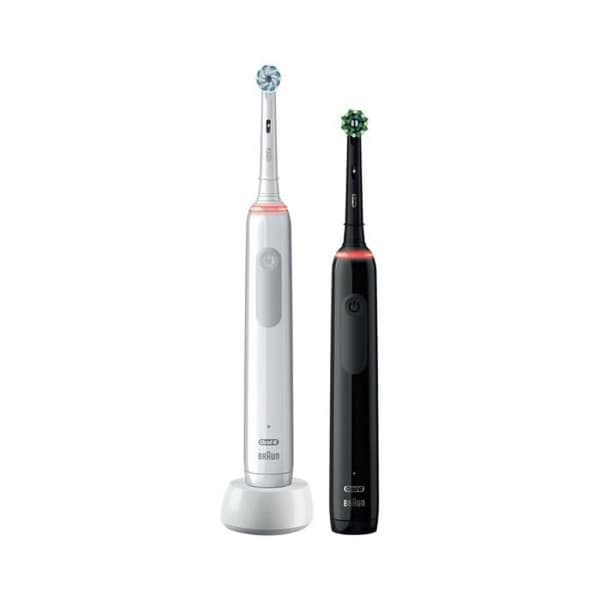 Oral-B Pro 3 3900 Svart/Vit med 2 handtag - SPEC UE