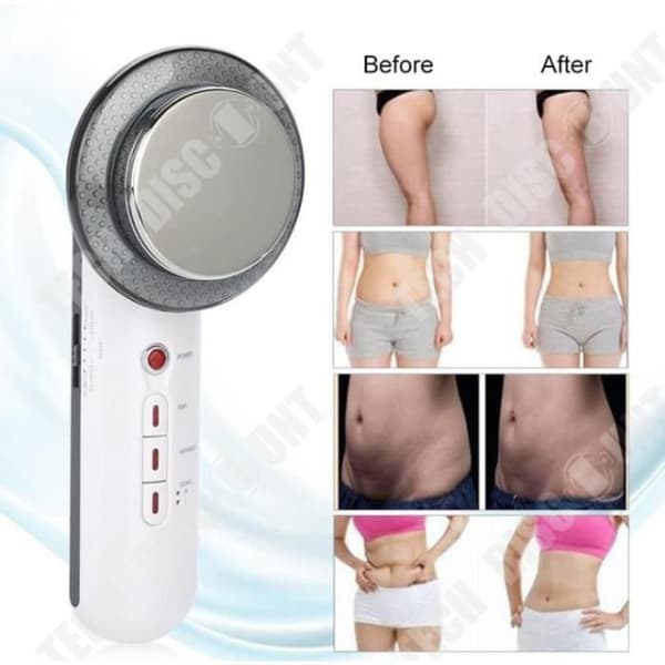 Super skönhet bantning enhet med 3 lägen massage avslappning och avslappning anti-celluliter ultraljud skönhet tillbehör