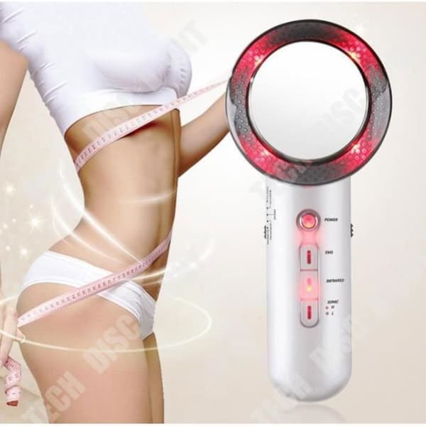 Super skönhet bantning enhet med 3 lägen massage avslappning och avslappning anti-celluliter ultraljud skönhet tillbehör