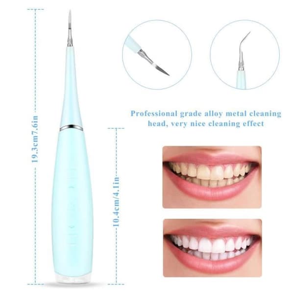 COCO Electric Dental Plaque Scaler Tandvård - Blå