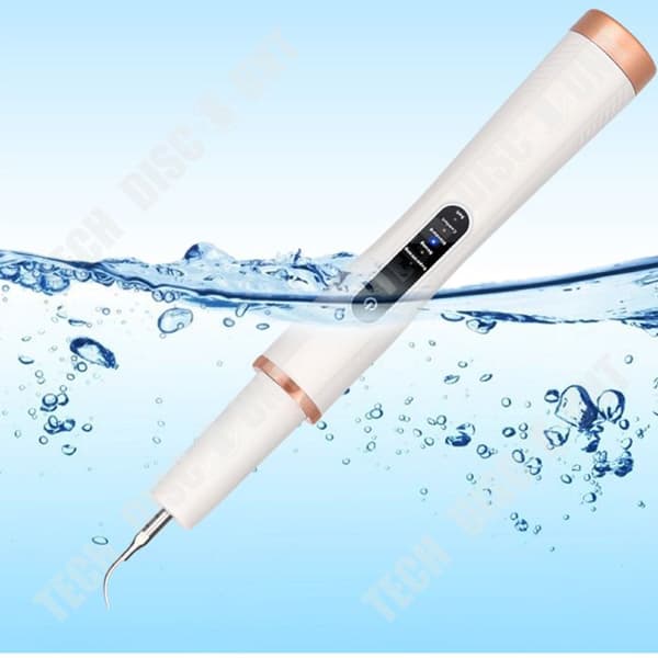 TD® Ultrasonic Tooth Cleaner Anti-Tartar Kit Smart Tandrengöring Anti-Tartar och Stain Kit med spegel