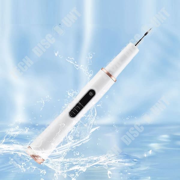 TD® Ultrasonic Tooth Cleaner Anti-Tartar Kit Smart Tandrengöring Anti-Tartar och Stain Kit med spegel