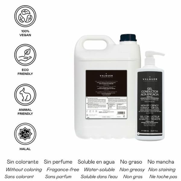 Valquer Premium högeffektiv ultraljudsgel 1 L