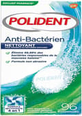 Miniatyrbild 3 av 3: Polident - Antibakteriellt rengöringsmedel - För partiella eller kompletta proteser - Format: 1x96 tabletter