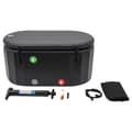 Miniatyrbild 1 av 2: Inflatable Cold Plunge Tub, Portable, Freestanding, Insulated Lid,svart