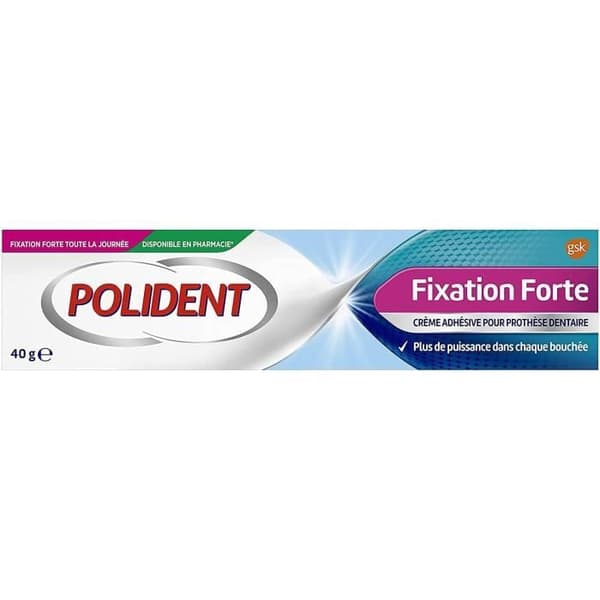Limpmassa - POLIDENT - Corega - Långvarig fäste - 40g - Utan zink