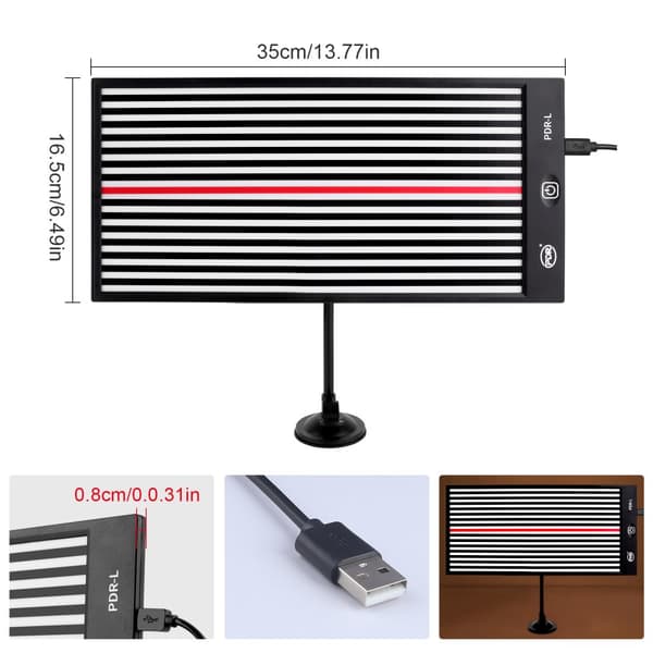 Tandreparationsverktyg, LED-lampa reflektorljus, 3 meter linje