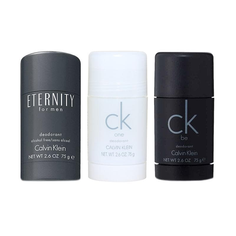 Bilde av 3-pack Calvin Klein Deostick Eternity + Ck One + Ck Be 75ml