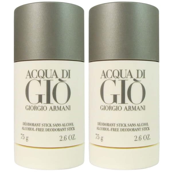 2-Pack Giorgio Armani Acqua di Gio Pour Homme Deo Stick 75ml