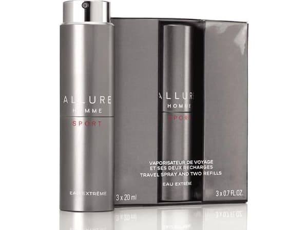 Chanel Allure Homme Sport Eau Extreme EDT 3x20ml pakkaus + täydennykset