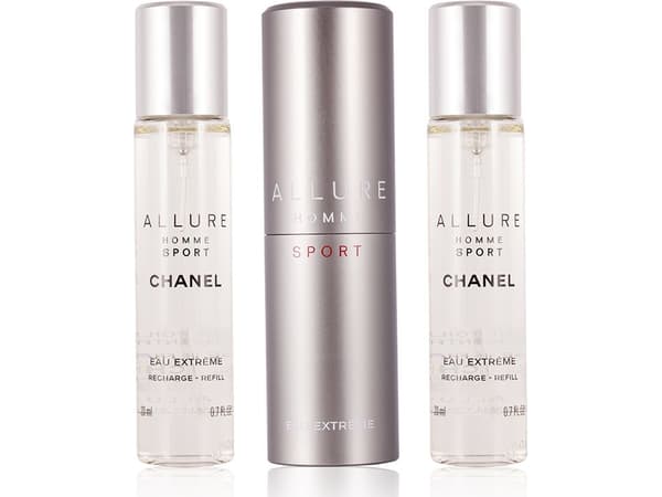 Chanel Allure Homme Sport Eau Extreme EDT 3x20ml pakkaus + täydennykset