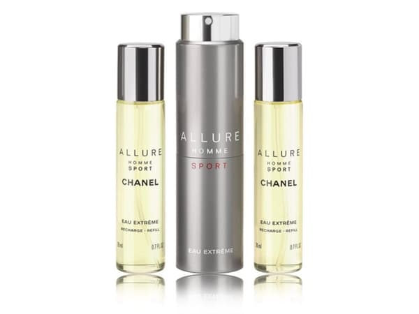 Chanel Allure Homme Sport Eau Extreme EDT 3x20ml pakkaus + täydennykset
