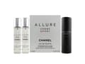 Pikkukuva 4 / 5: Chanel Allure Homme Sport Lahjasetti - Mies - 60 ml (2x Edt Spray Refill 20Ml/ 1 Edt Spray 20ML)