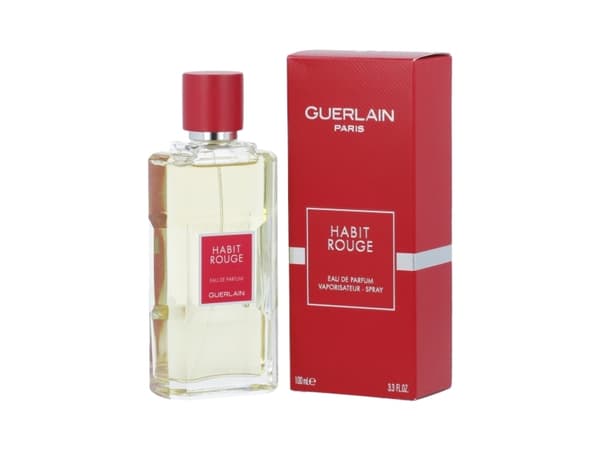 Guerlain Habit Rouge, Menn, 100 ml, Jasmine, Neroli parfyme fem, Lær, Patchouli, Vanilje, Spray