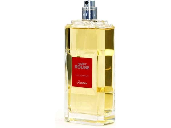 Guerlain Habit Rouge, Menn, 100 ml, Jasmine, Neroli parfyme fem, Lær, Patchouli, Vanilje, Spray
