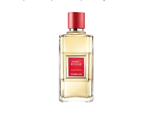 Guerlain Habit Rouge, Menn, 100 ml, Jasmine, Neroli parfyme fem, Lær, Patchouli, Vanilje, Spray