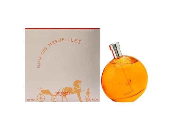 Hermes Elixir des Merveilles, Kvinna, 100 ml, Ej påfyllningsbar flaska, Spray, Alcohol, Parfum (Fragrance), Aqua (Water), Limonene, Benzyl Salicylate