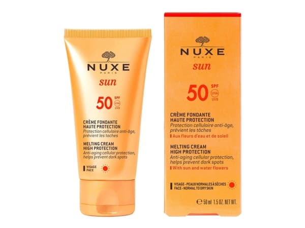 Nuxe Sun Melting Cream High Prot. For Face SPF50 - Dame - 50 ml